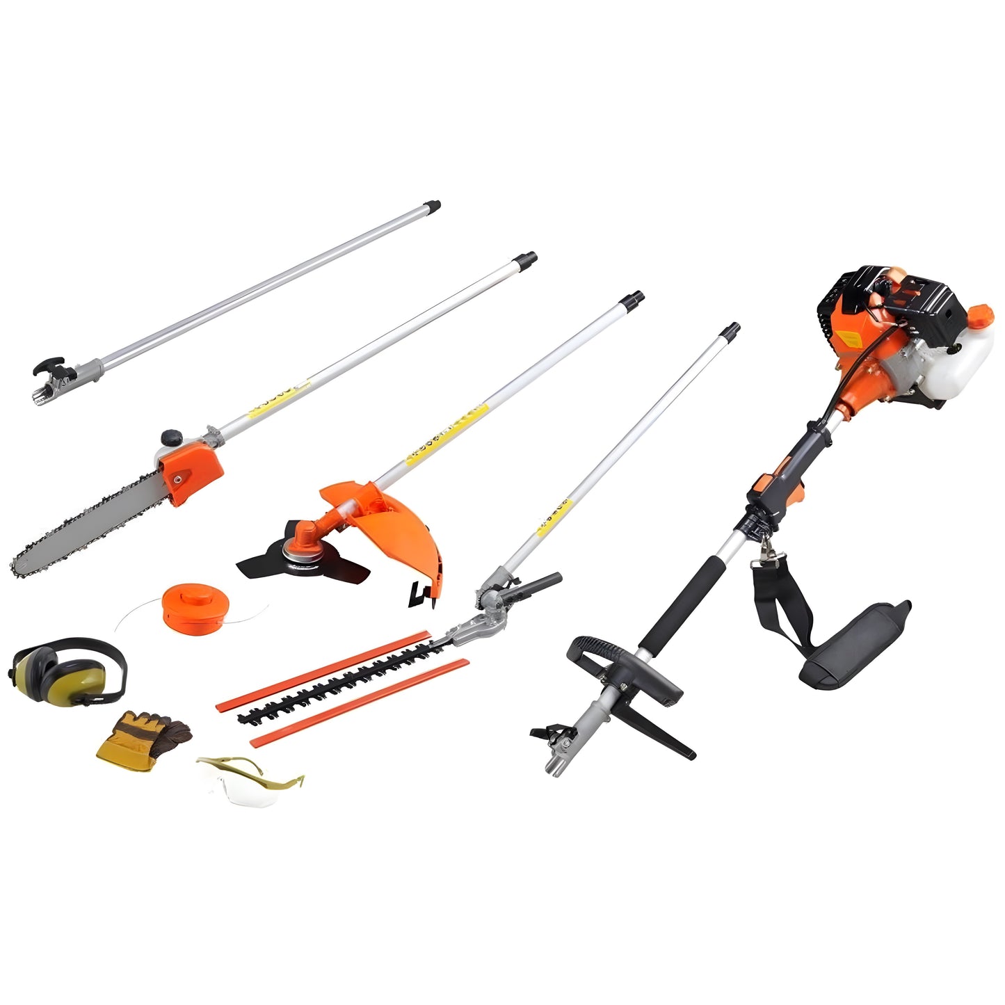 💥 Offerta Limitata | Decespugliatore 8 in 1 T-PowerTech 58cc – Potente e Multifunzionale