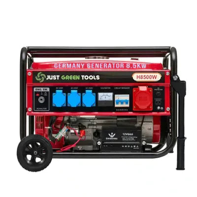 Generatore di Corrente Diesel 8500W 8.5kW Trifase Silenziato Con Avviamento Elettrico