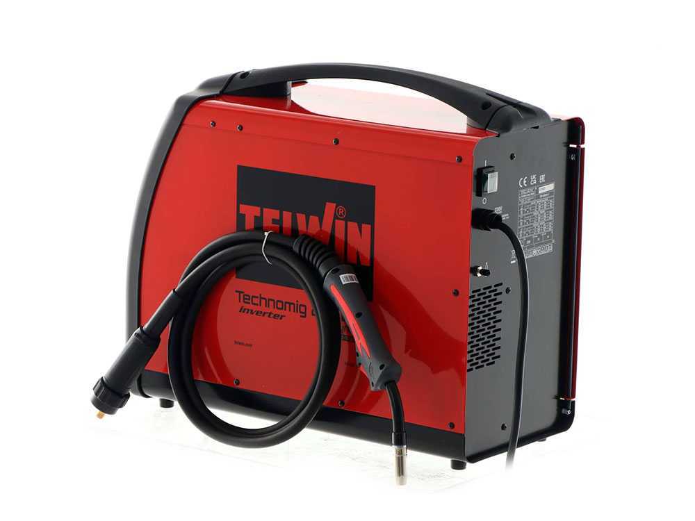 Saldatrice Inverter Telwin Technogim 215 Dual Synergic EURO